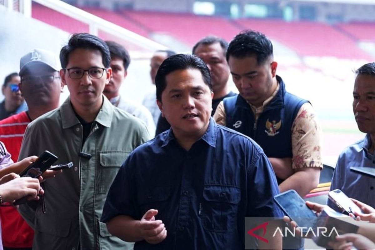 Erick: PSSI kumpulkan dana Rp400 miliar dari sponsor untuk kebutuhan timnas