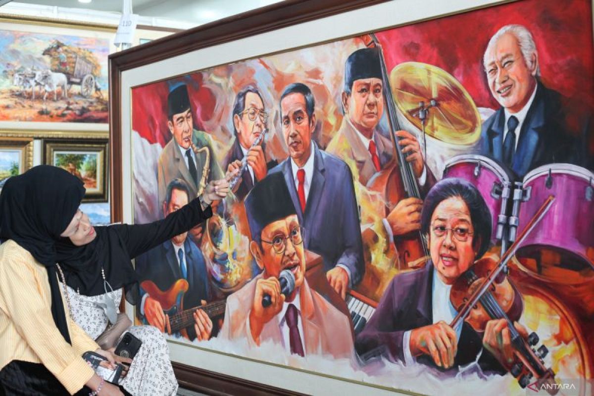 Pasar Seni Lukis Indonesia di Surabaya