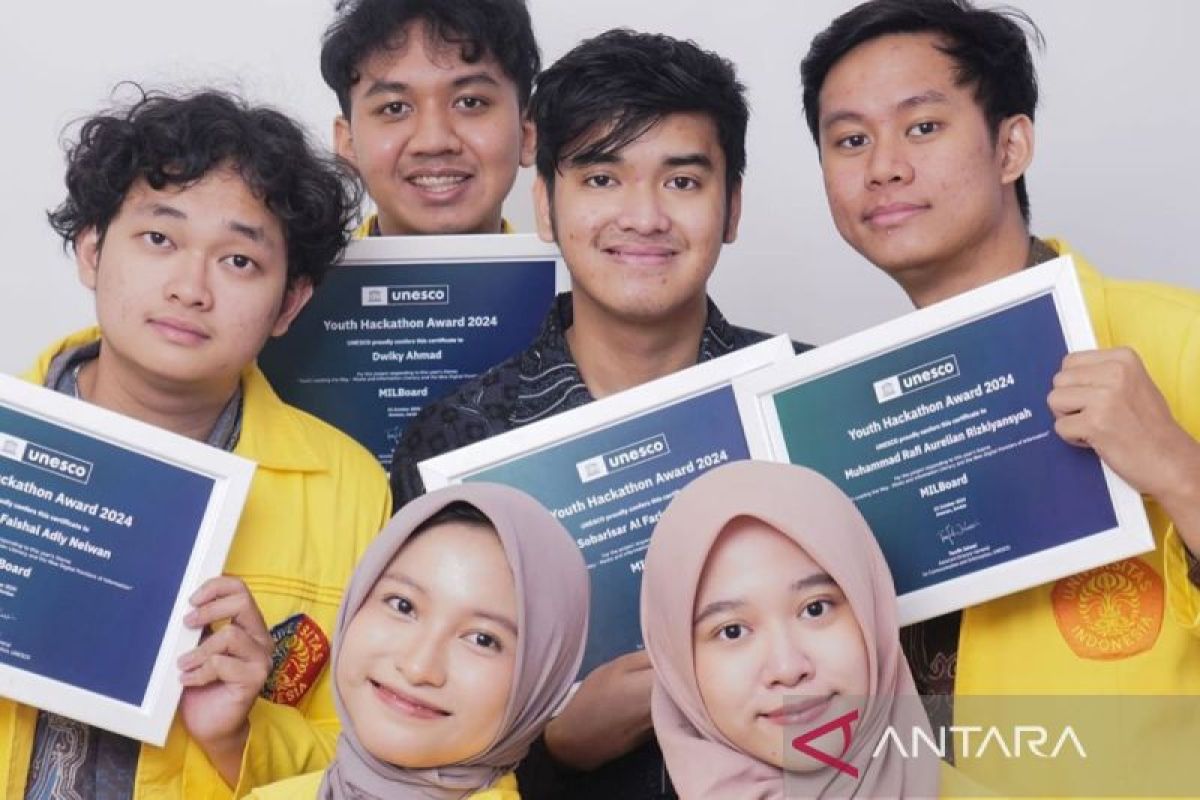 Mahasiswa UI juara dunia di Unesco Youth Hackathon 2024