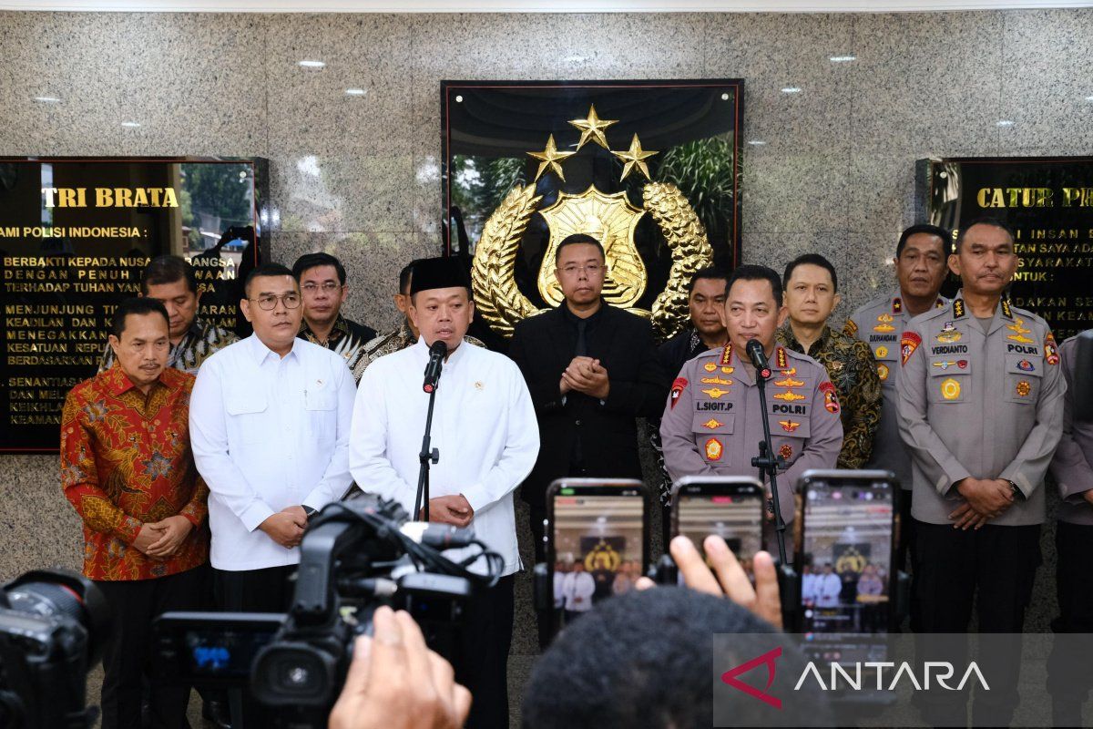 Kunjungi Kapolri, Menteri Nusron perkuat kerja sama berantas mafia tanah