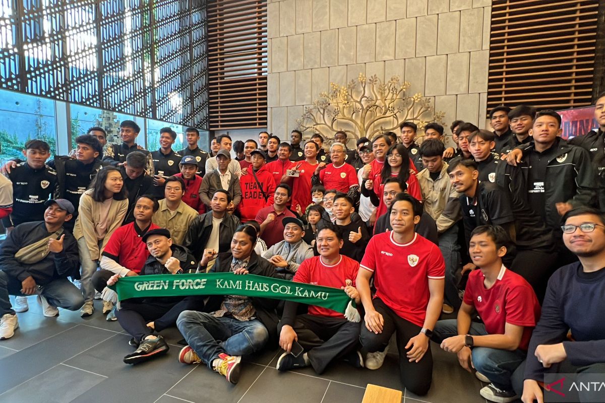 Timnas U20 temu-sapa diaspora Indonesia di Jepang