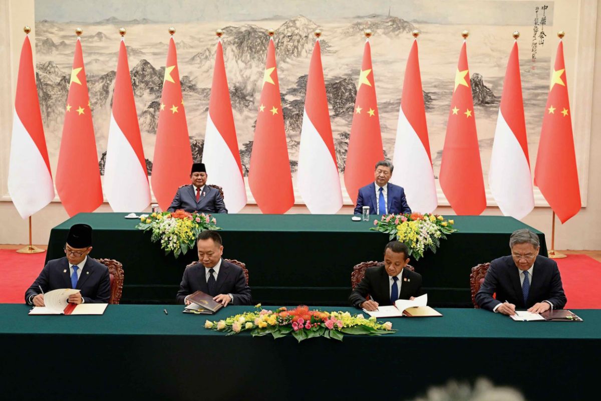 Indonesia, China sign two strategic MoUs on minerals