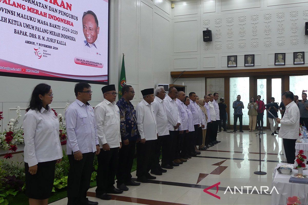 Jusuf Kalla: PMI Maluku jadi yang terdepan cegah konflik dan bencana