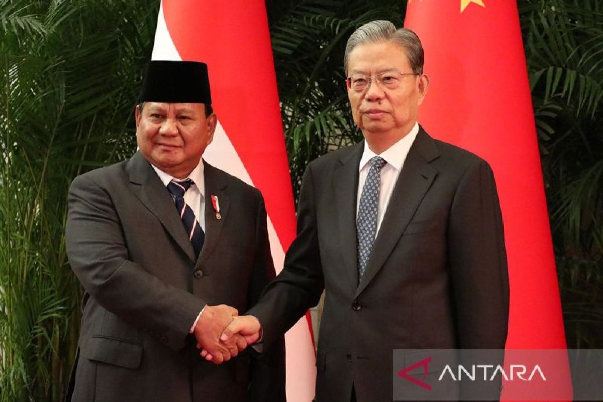 Presiden Prabowo Subianto mulai rangkaian kerja di China