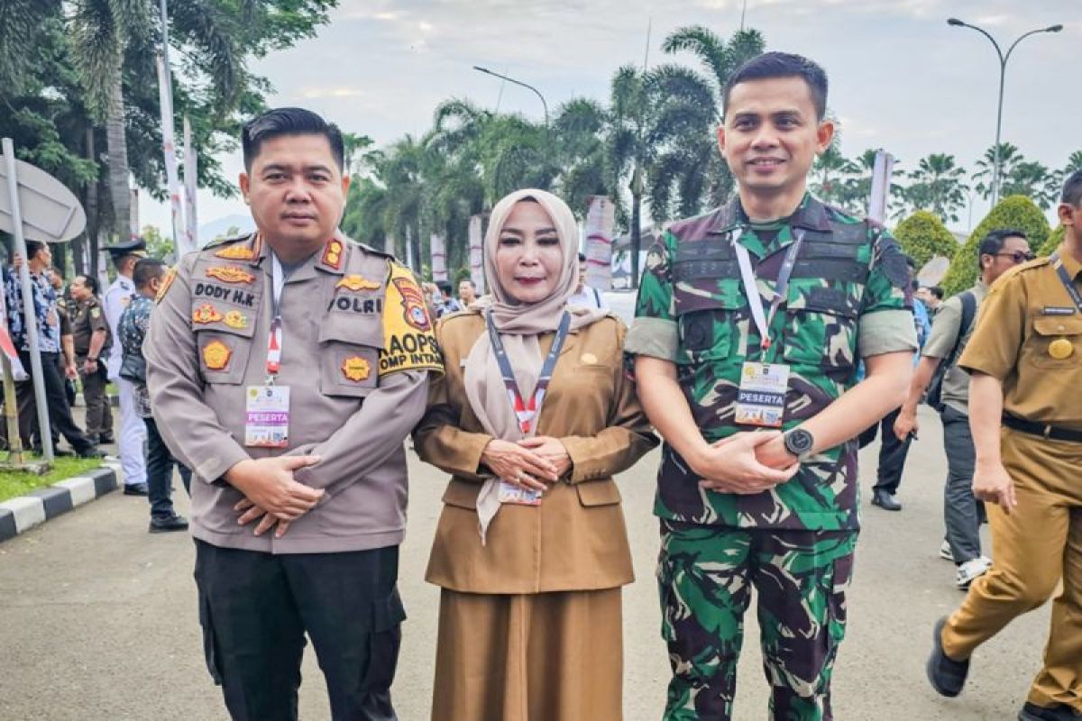 Pjs Wali Kota Nurliani ikuti rakornas bersama Presiden Prabowo Subianto