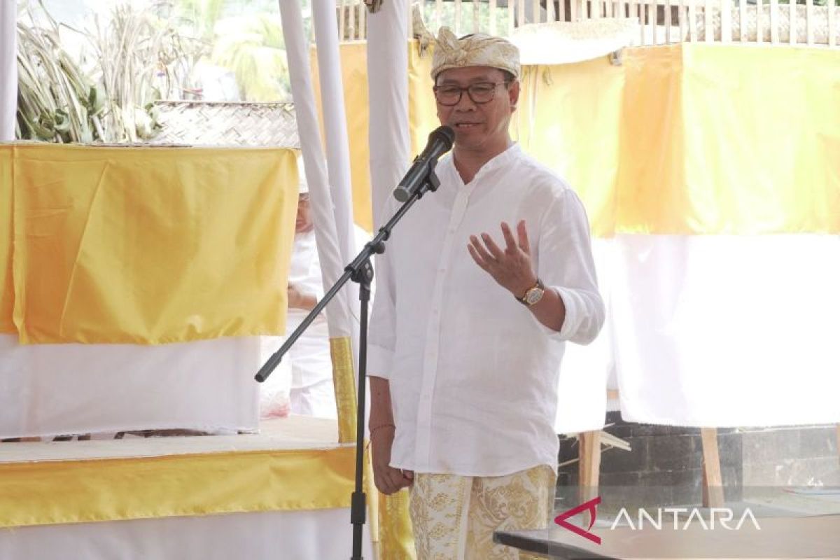 Plt. Bupati Badung hadiri Karya Melaspas di tiga pura Desa Adat Pecatu