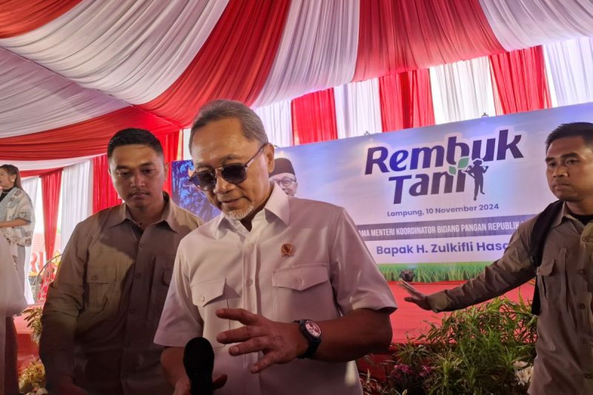 Menko Pangan sebut distribusi pupuk ke petani Lampung lancar