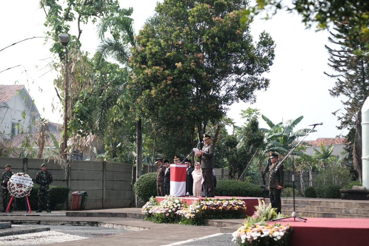 Dandim Depok: Pikiran dan perbuatan harus senantiasa diilhami semangat pahlawan