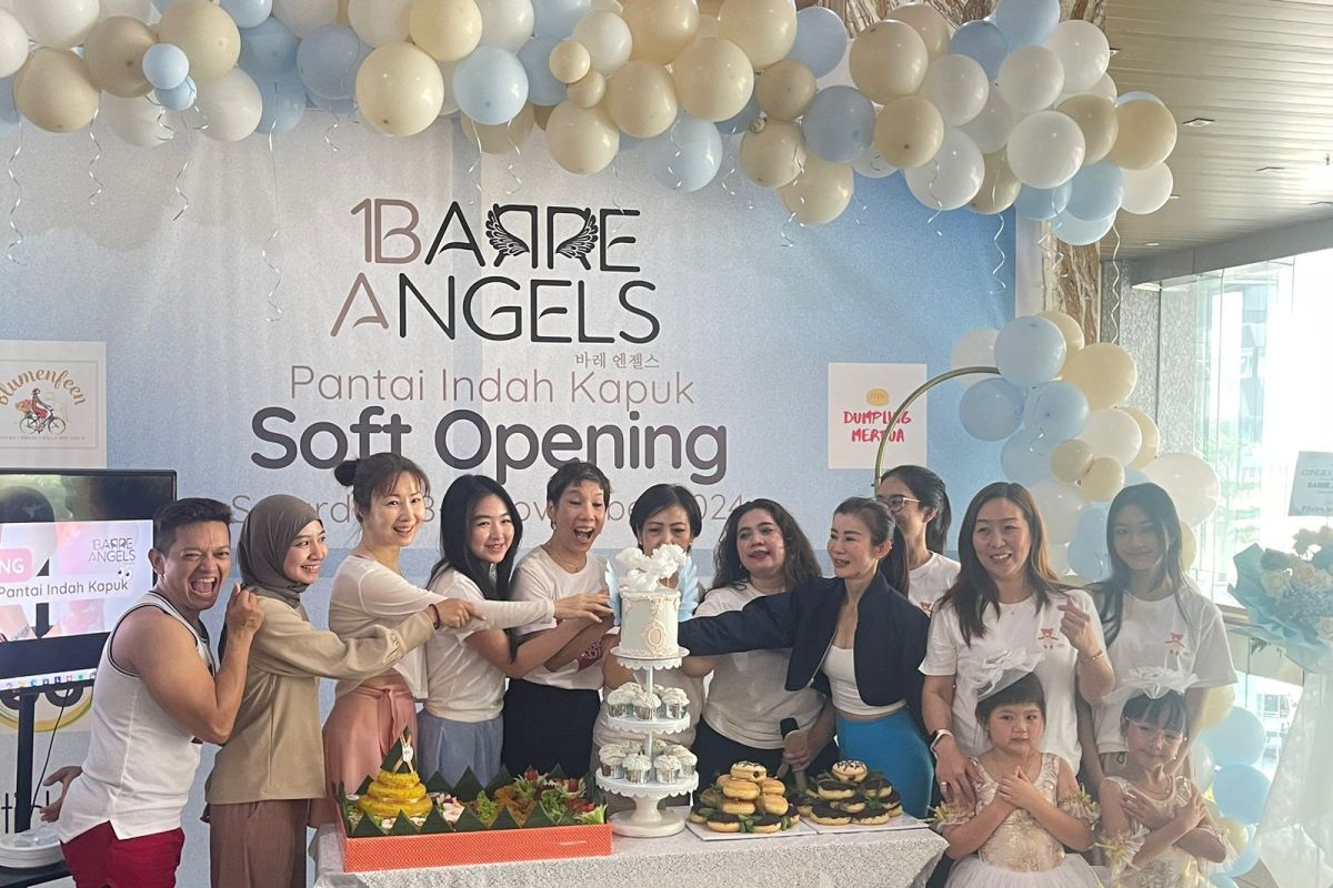 Barre Angels buka studio di PIK, padukan olahraga dan musik