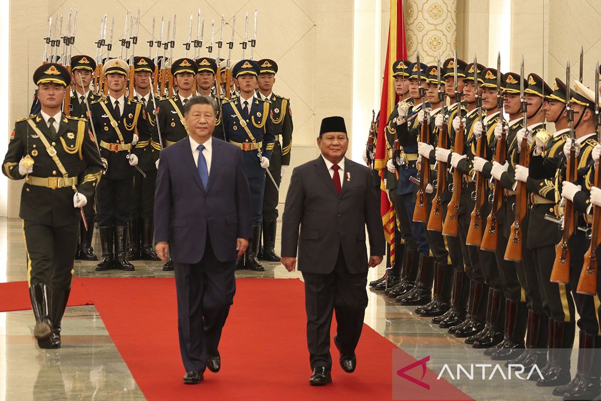 Pertemuan Presiden Prabowo dan Presiden Xi Jinping