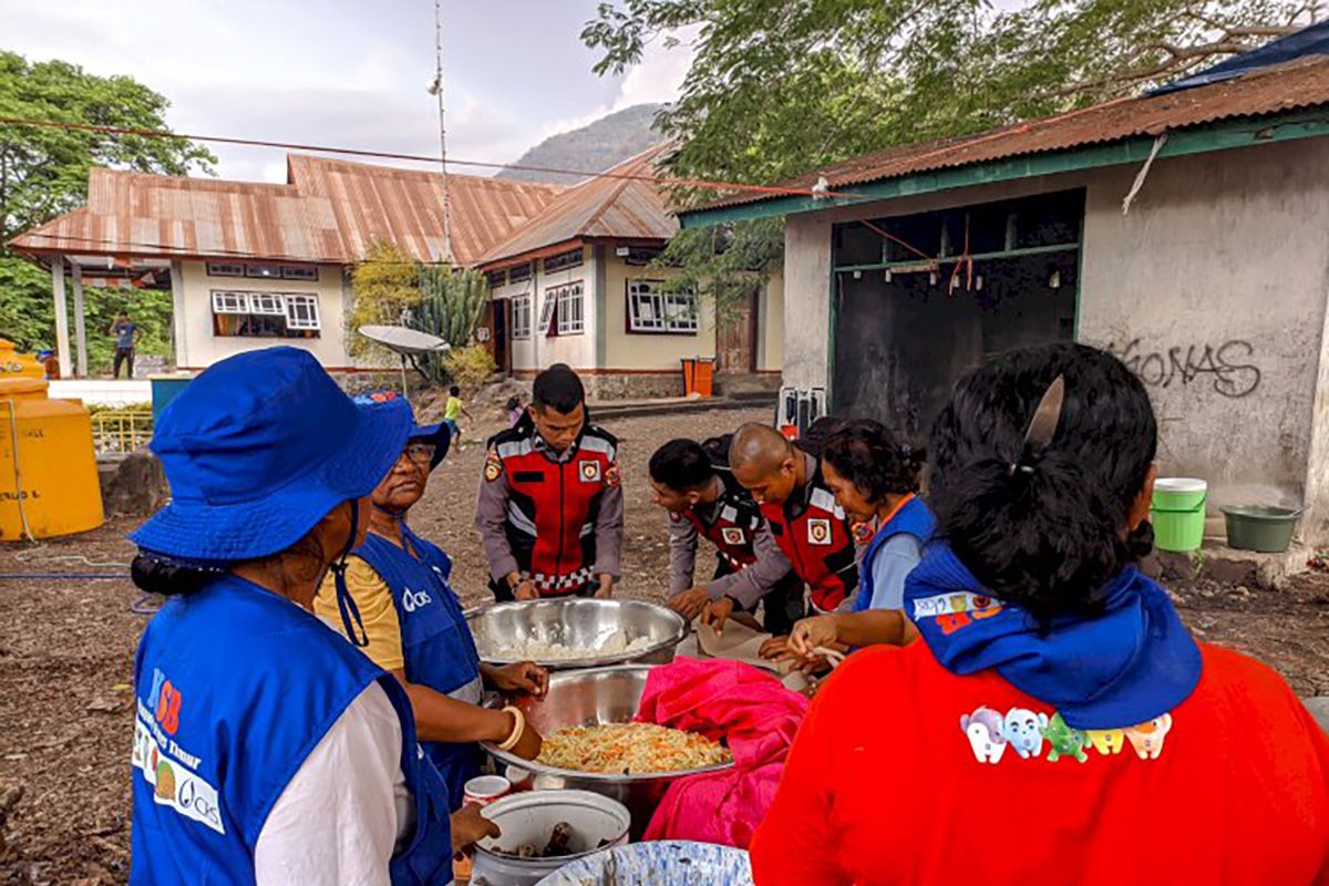 BKP Polda NTT bantu air bersih