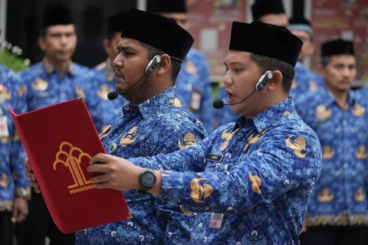 Kemenkumham Aceh gelar upacara peringatan Hari Pahlawan 2024