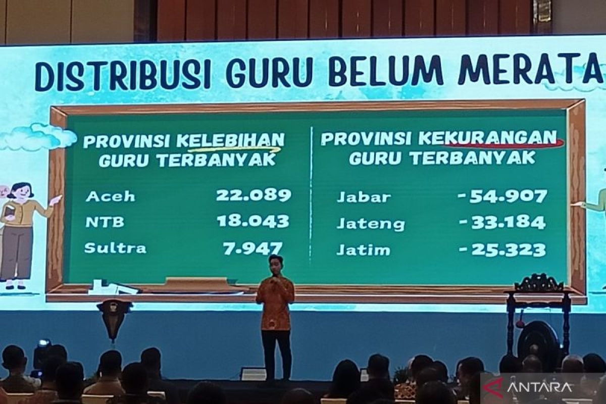 Wapres menilai program zonasi baik tapi jumlah guru belum merata