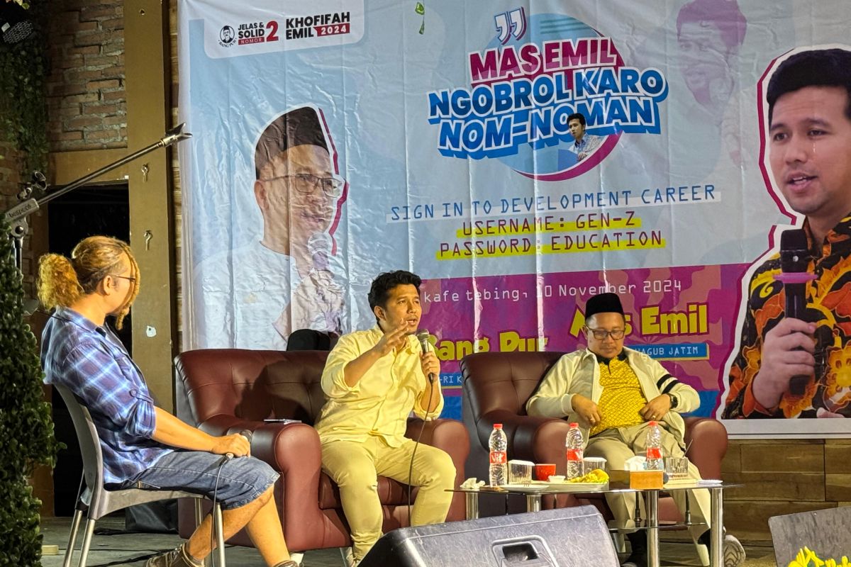 Emil ungkap keberhasilan MJC ke pemuda-pemudi Jember