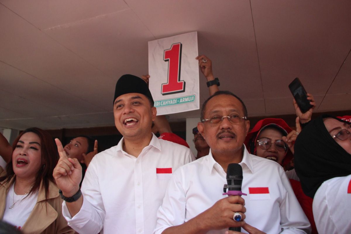 Eri Cahyadi siap hadiri konser Gerindra wujudkan Surabaya guyub rukun