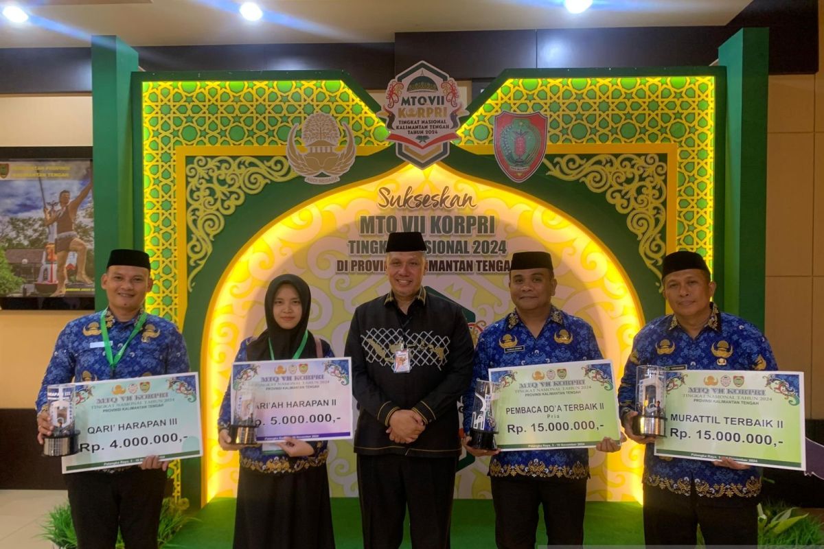 Provinsi Gorontalo mengukir prestasi di MTQ Korpri Nasional 2024