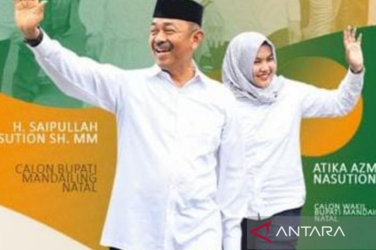 Biografi pasangan calon Bupati dan Wakil Bupati Madina nomor urut 2, Saipullah-Atika