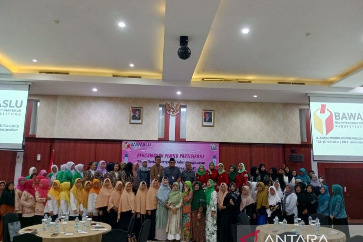 Bawaslu Belitung dorong keterlibatan perempuan awasi Pilkada 2024