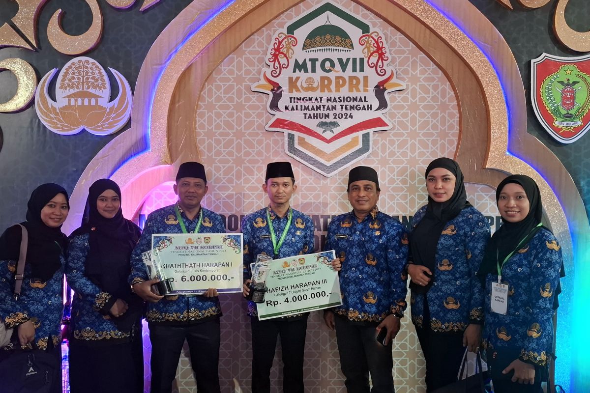 Kafilah Kaltara Raih Juara Harapan MTQ Korpri Nasional 2024