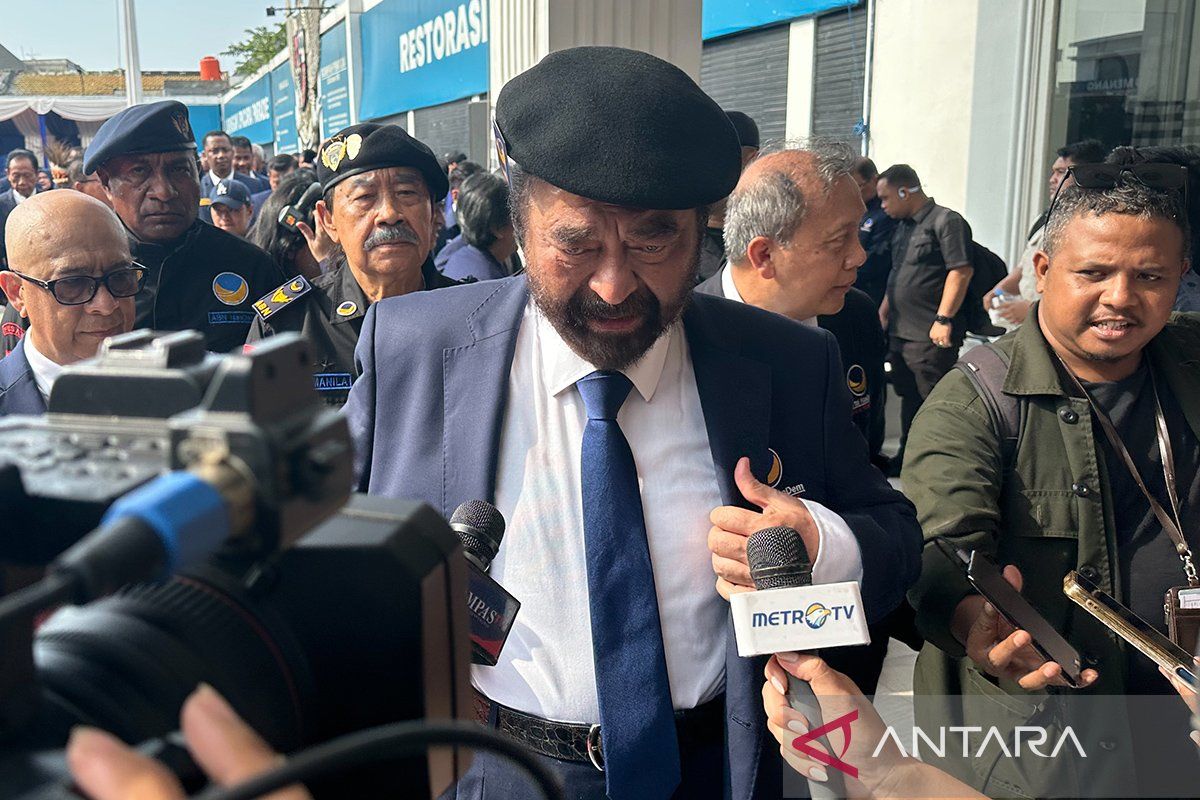 Surya Paloh: Pertemuan Presiden-ketum parpol agar Indonesia makin maju