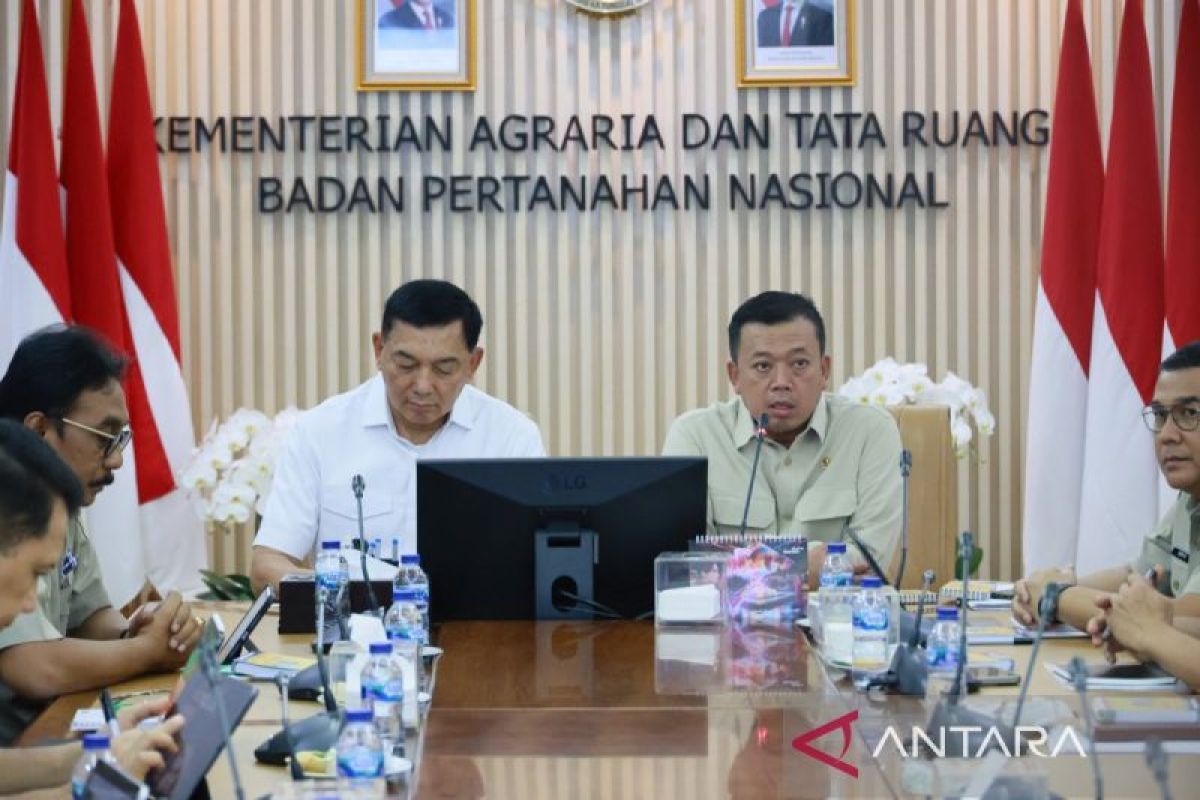 Menteri Nusron terima kunjungan Menhan