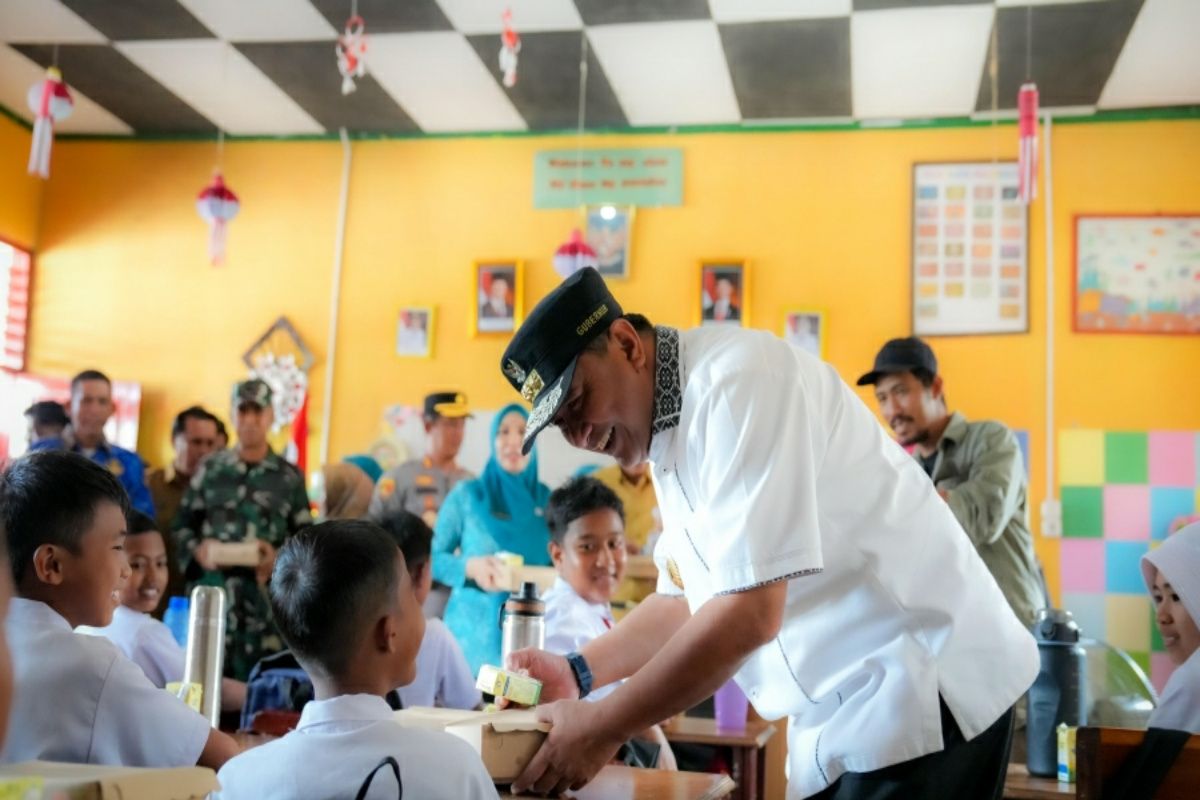 Pemprov Sulbar uji coba program makan bergizi gratis di Pasangkayu
