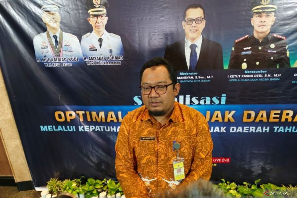 Bapenda Batam tagih aktif piutang pajak Rp548 miliar