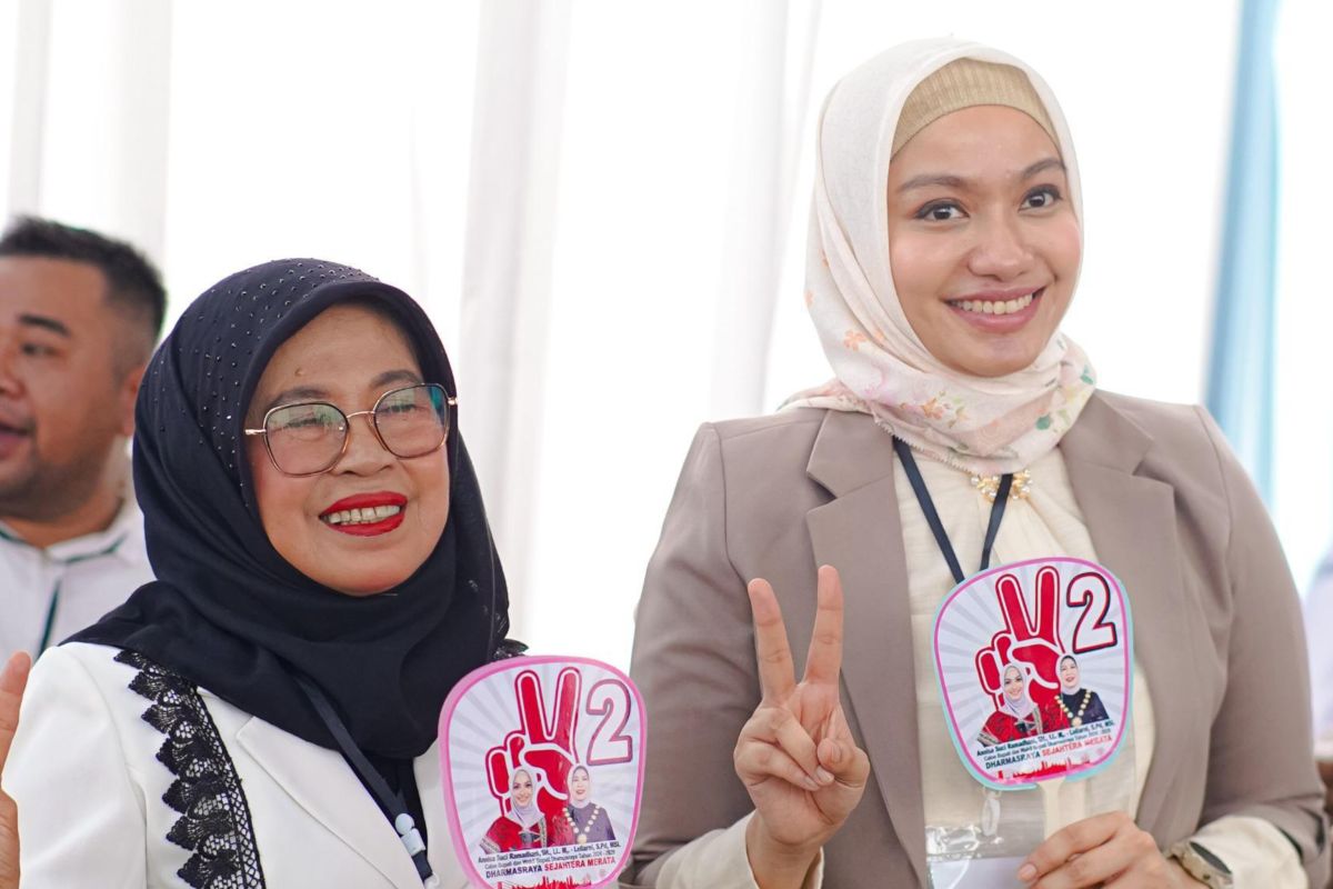 Survei rilis keunggulan pasangan Annisa-Leli lawan kotak koosong di Pilkada Dhamasraya