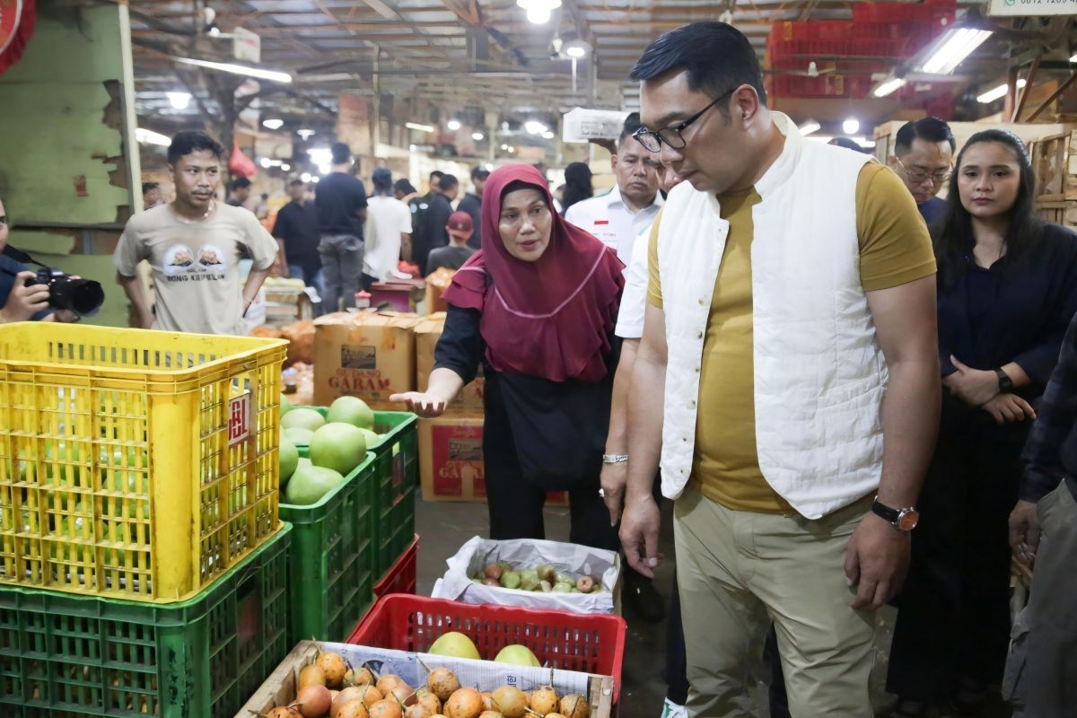 Ridwan Kamil bakal revitalisasi sejumlah pasar tradisional agar lebih nyaman