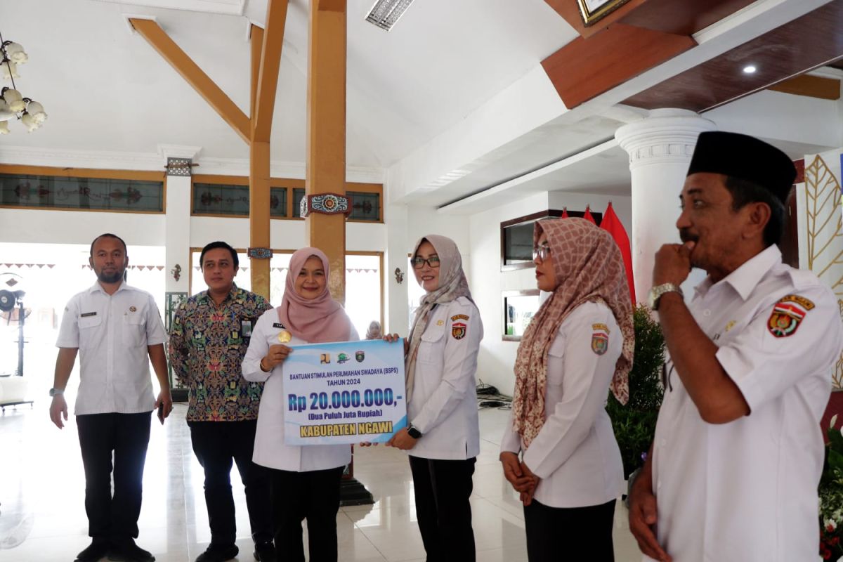 Pemkab Ngawi dapat jatah 511 unit Bantuan Stimulan Perumahan Swadaya