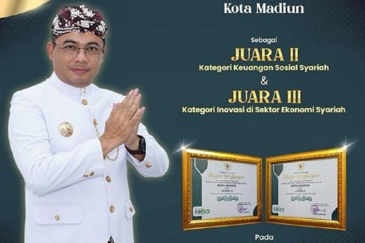 Pemerintah Kota Madiun berhasil raih dua penghargaan Syariah Award 2024