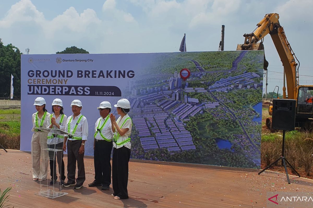 Pengembang di Tangerang bangun terowongan di bawah rel kereta