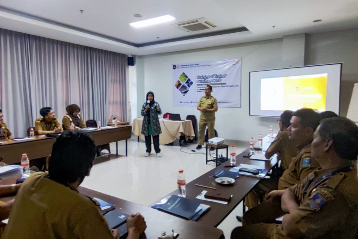 Aparatur Desa di Banten ikuti peningkatan kapasitas lewat Training of Trainer