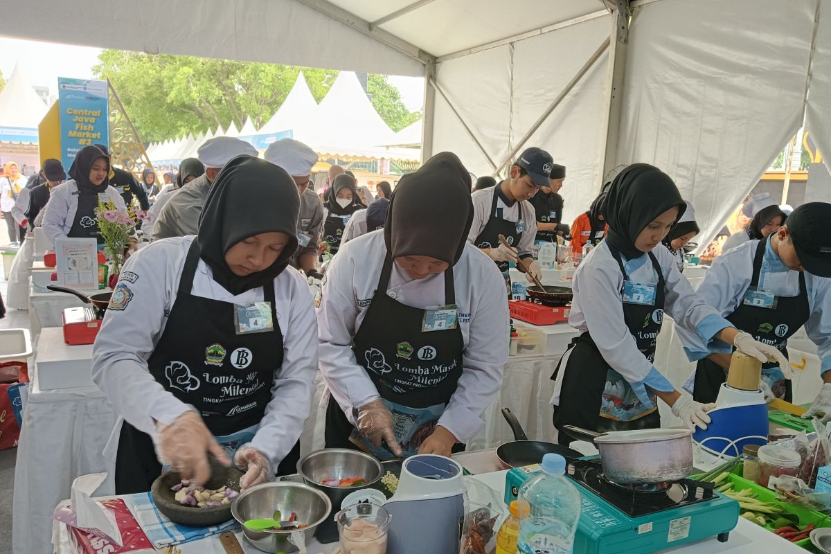 SMKN Kedawung 1 Sragen juara Lomba Masak Ikan