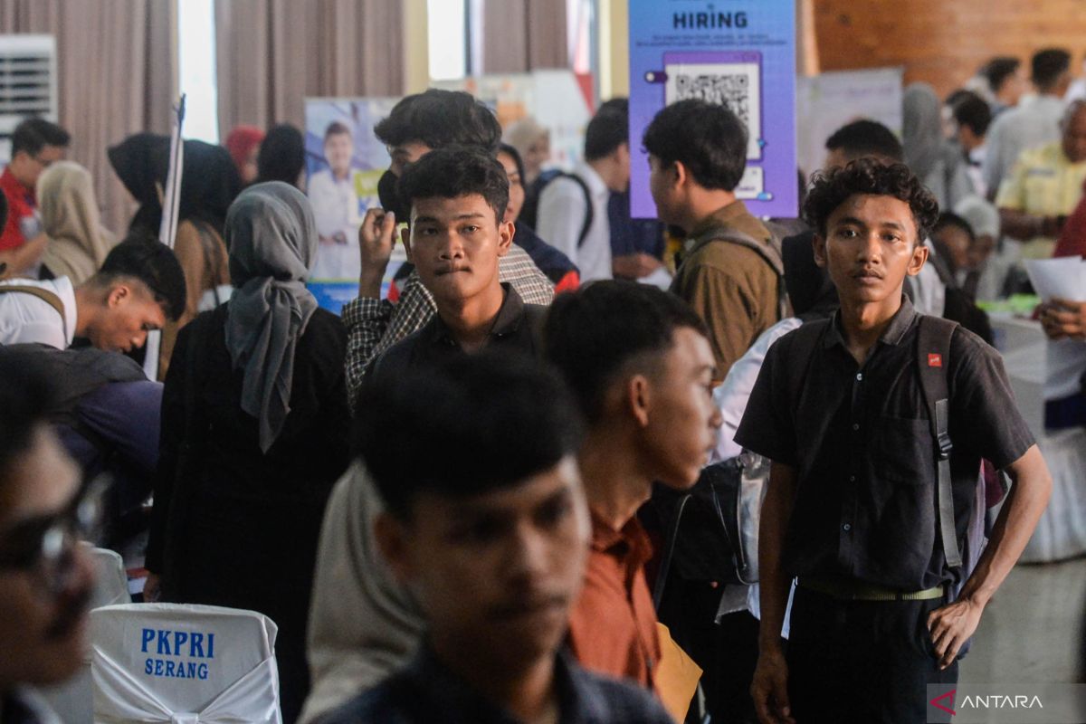 Tingkat pengangguran terbuka di Banten turun 0,38 persen