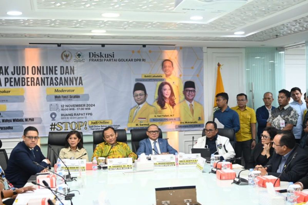 F-Golkar dukung pemberantasan judol benahi ekonomi hingga mentalitas