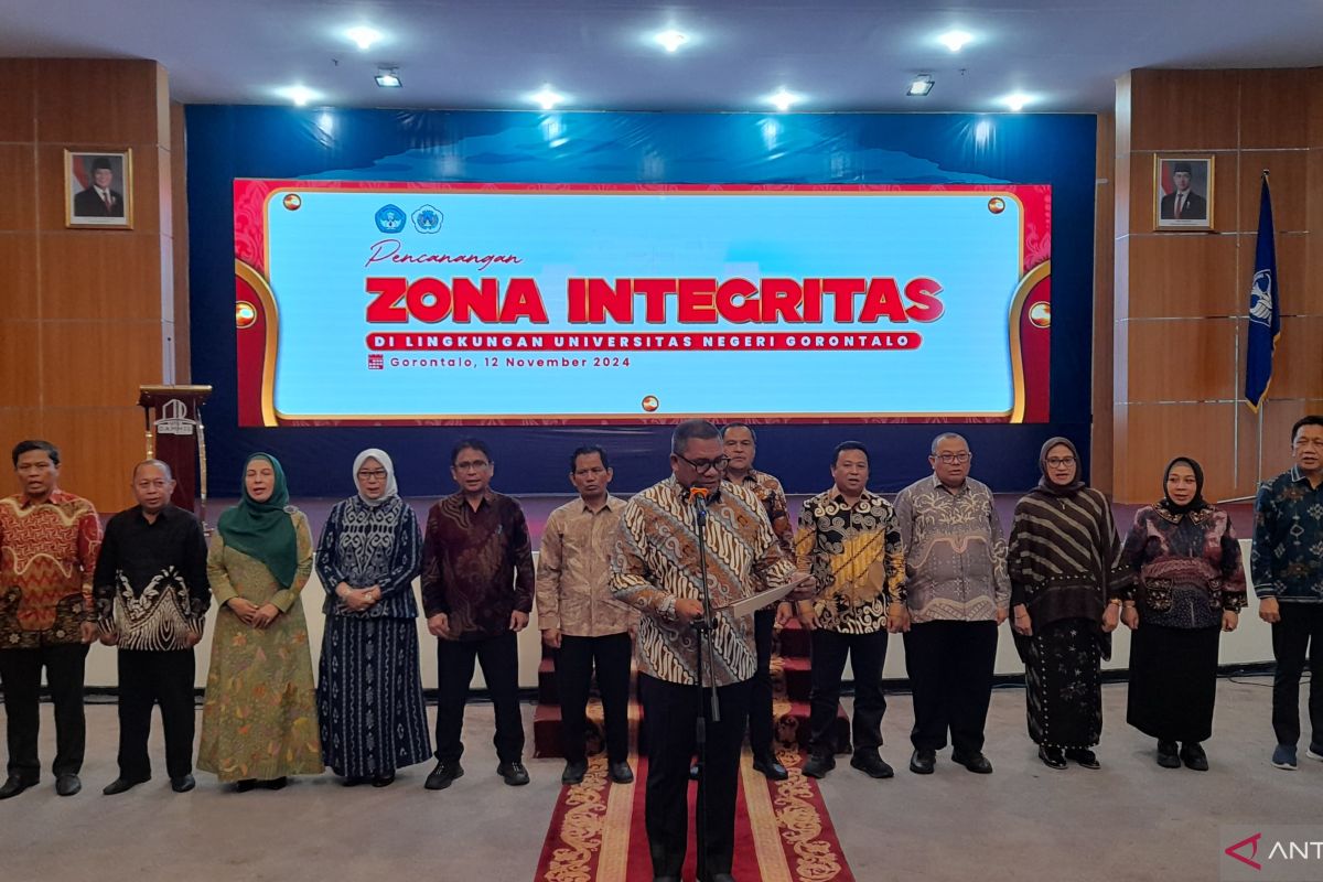 UNG mencanangkan zona integritas di lingkungan kampus