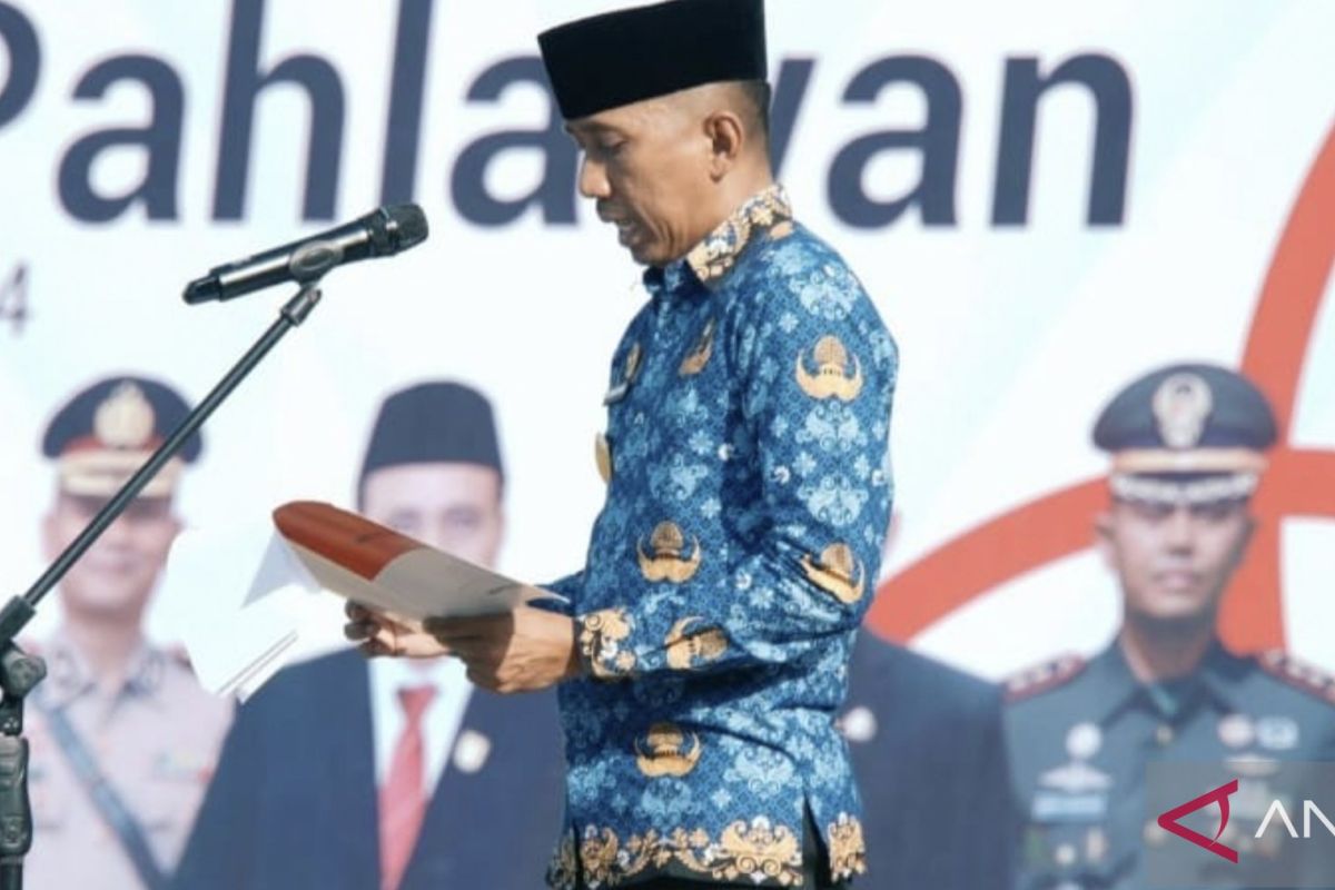 Peringatkan Hari Pahlawan, Pjs Bupati Kuansing ajak pertahankan semangat juang