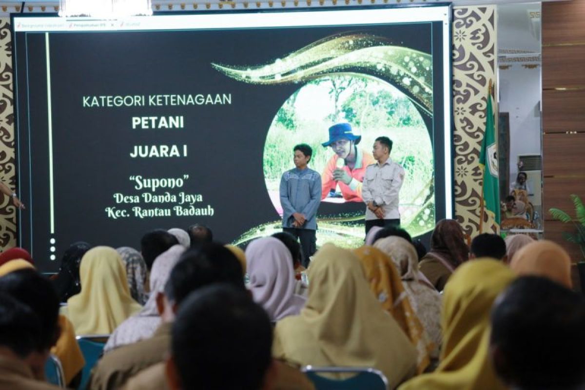 DPTPH apresiasi Insan Pertanian Berprestasi Tingkat Kabupaten Batola