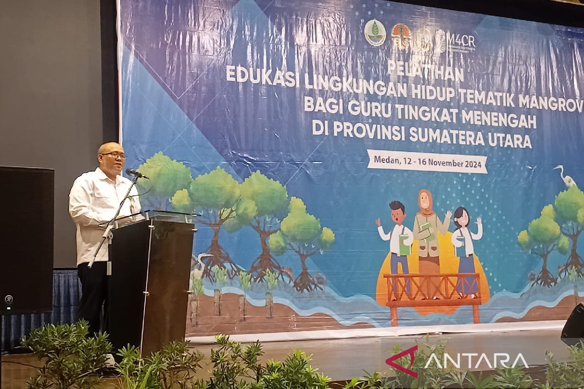 BRGM: Pelatihan mangrove pada guru tingkatkan pelestarian lingkungan