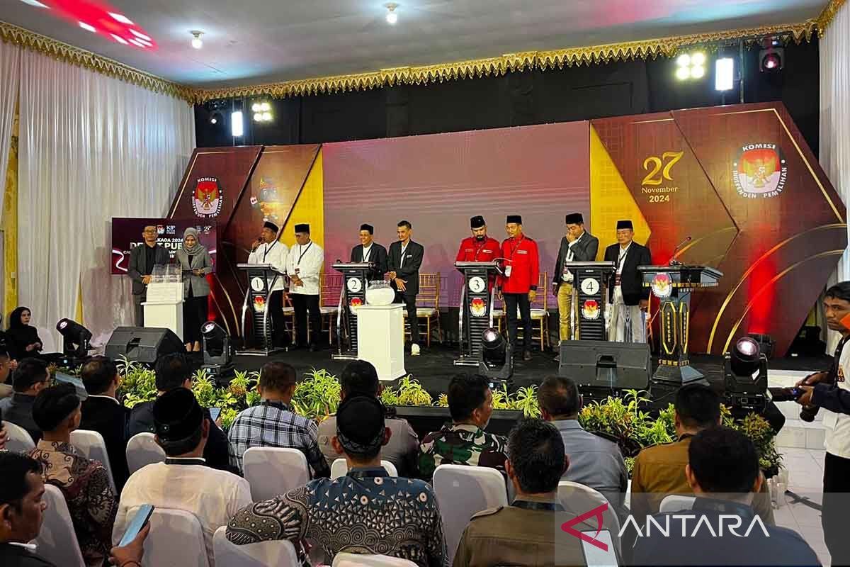 Empat paslon peserta pilkada di Aceh Timur ikuti debat publik