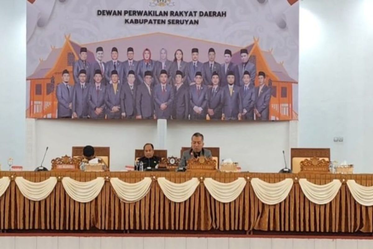 DPRD Seruyan laksanakan paripurna penyampaian Raperda APBD 2025