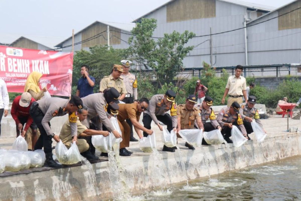 Polres Lamongan perkuat sinergi untuk ketahanan pangan