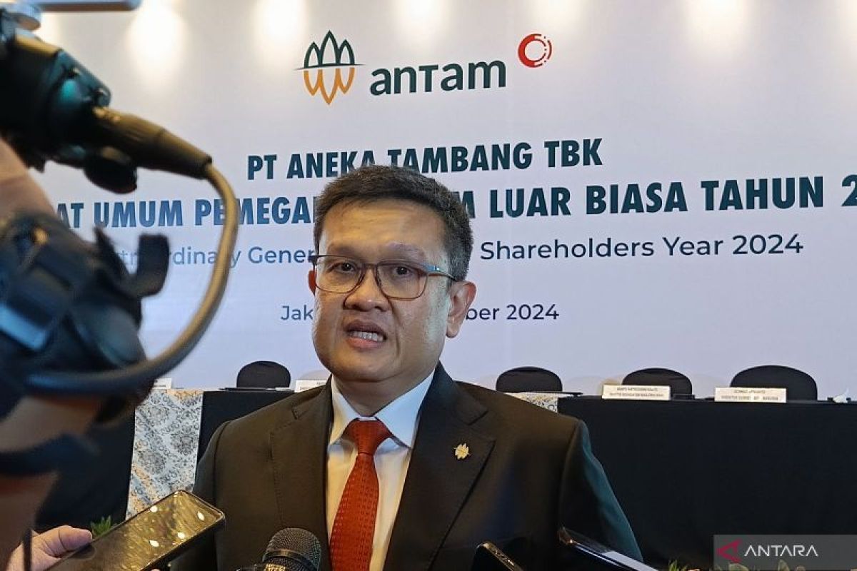 PT Antam catat laba bersih Rp2,23 triliun hingga triwulan III 2024