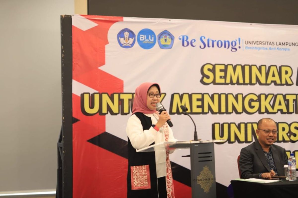 LPPM Unila gelar seminar kesehatan mental untuk tingkatkan kualitas kerja