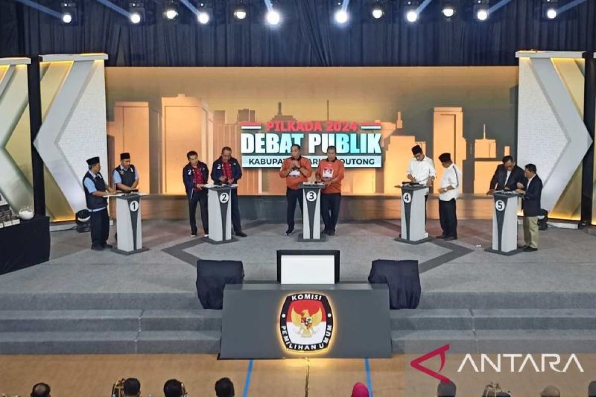 KPU Parigi Moutong: Manfaatkan momentum debat publik adu gagasan dan program