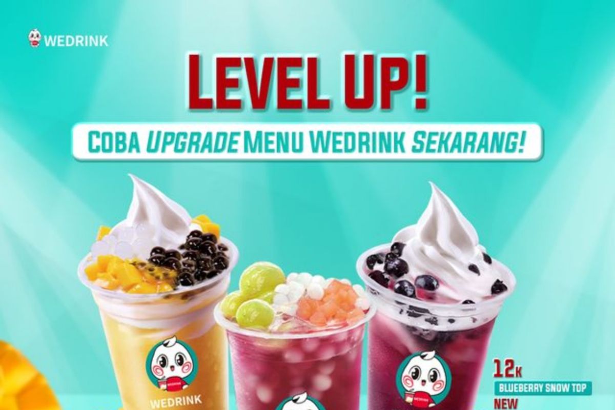 Wedrink luncurkan tiga minuman dengan rasa dan fitur maksimal