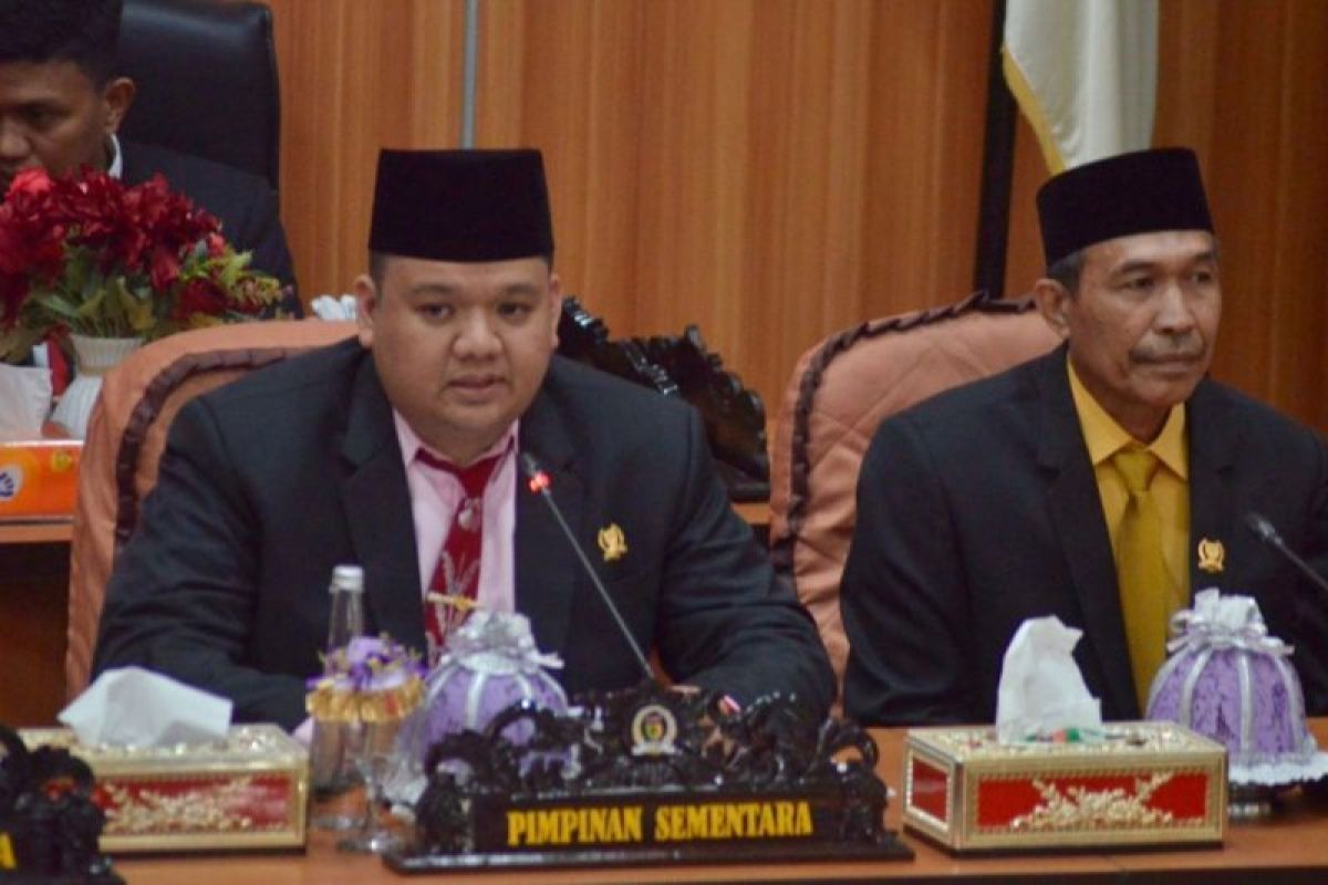 Rico Djanggola umumkan Muhlis Aca sebagai Wakil Ketua DPRD Palu