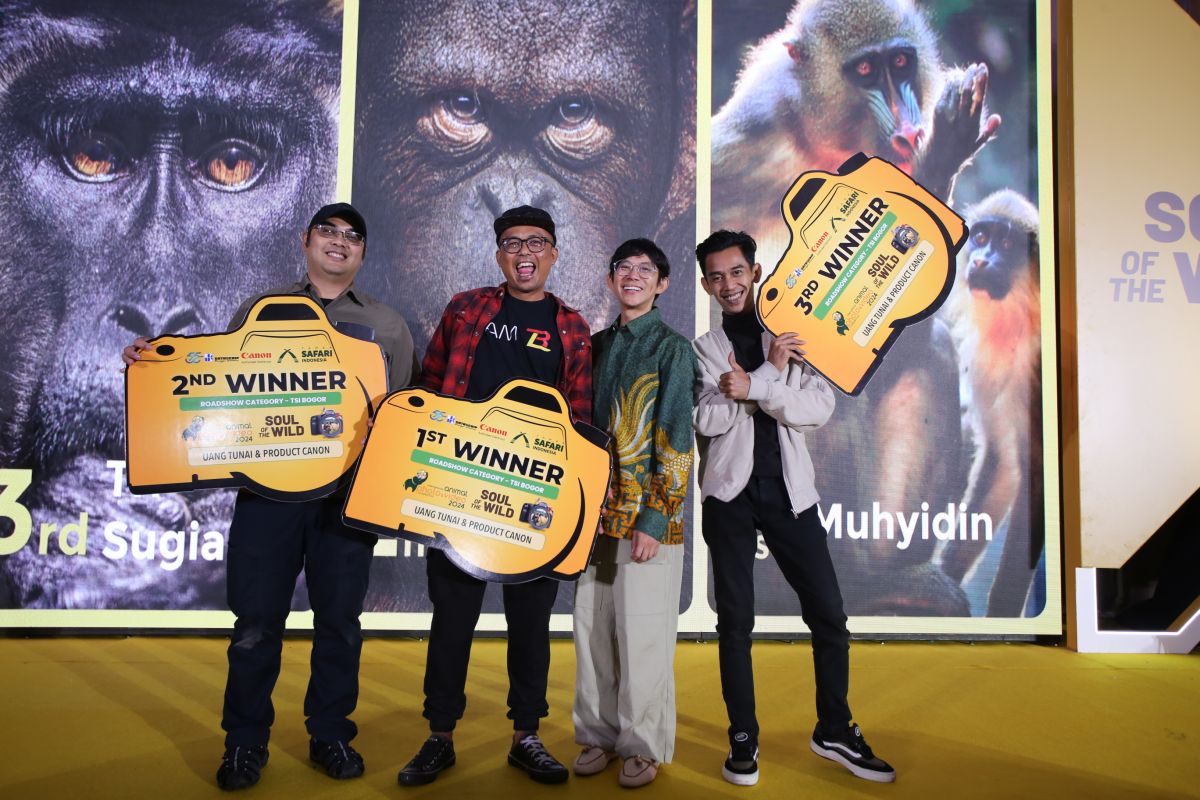 Taman Safari umumkan pemenang kompetisi foto dan video alam liar 2024