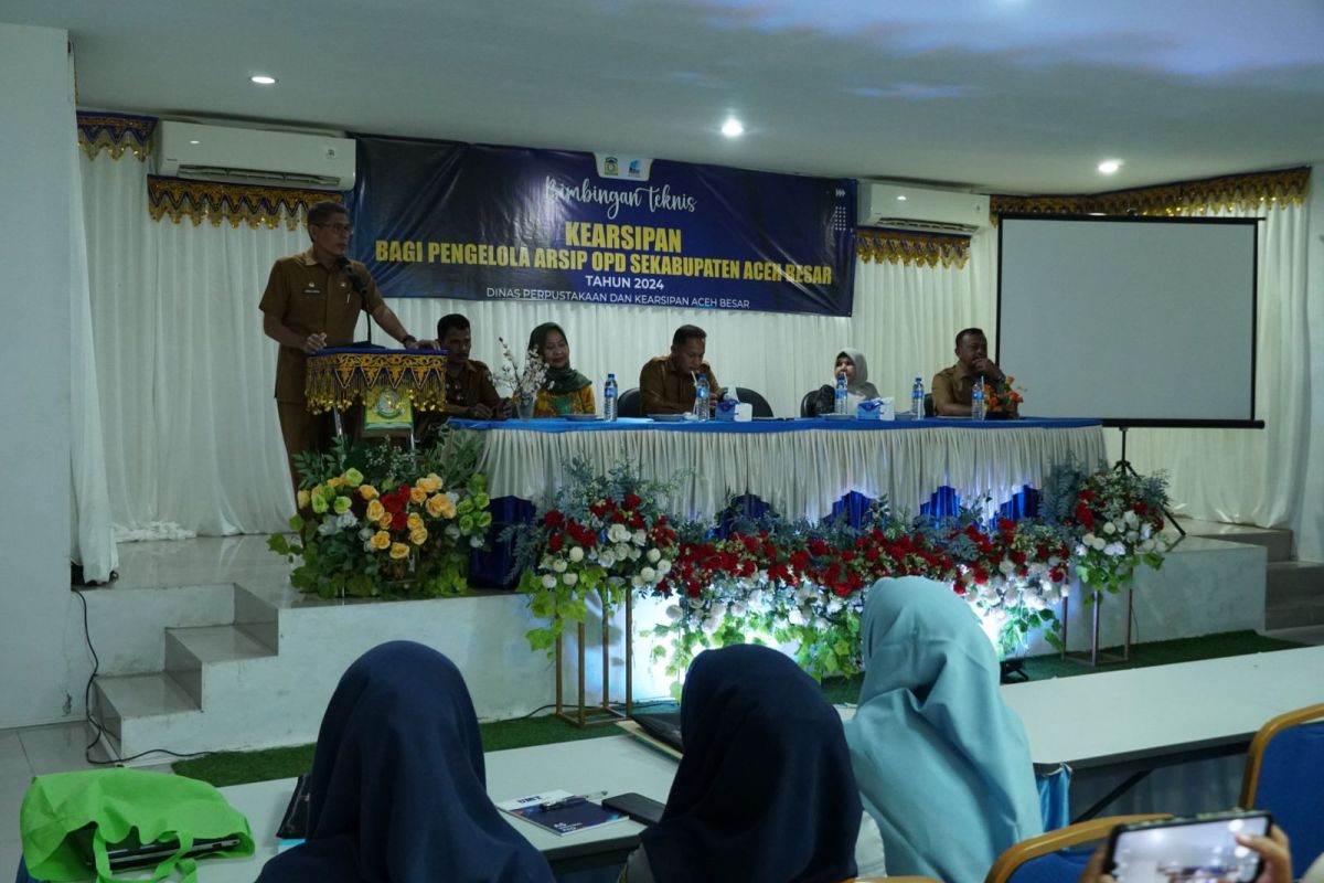 Pemkab Aceh Besar tingkatkan sumber daya kearsipan